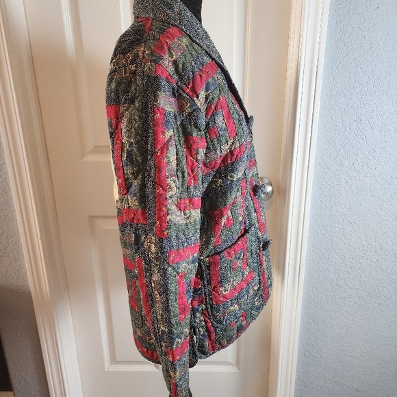 Stylish Multicolor Women's Jacket - Picture 6 of 13